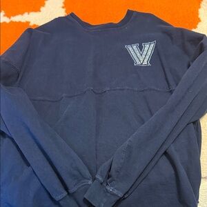 Villanova Glitter Long Sleeve Spirit Jersey